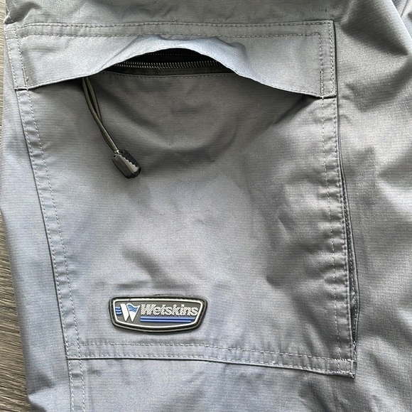 SzL Wetskins lined Women’s Grey Rain Pants EUC - Picture 6 of 10